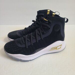 NEW Under Armour Curry 4 More Dimes Basketball Shoes 1298306-001 Size 13 Black